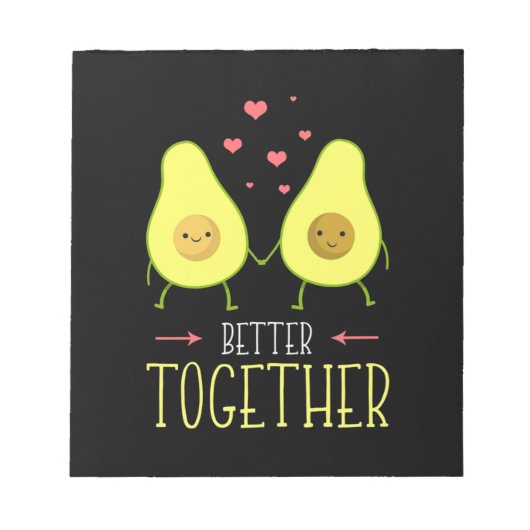 Avocado Better Together Notitieblok (Voorkant)