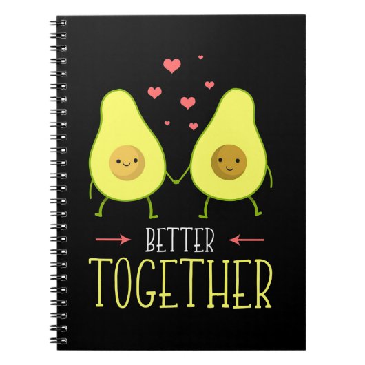 Avocado Better Together Notitieboek (Voorkant)