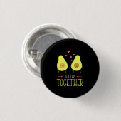 Avocado Better Together Ronde Button 3,2 Cm (Voorkant /achterkant)