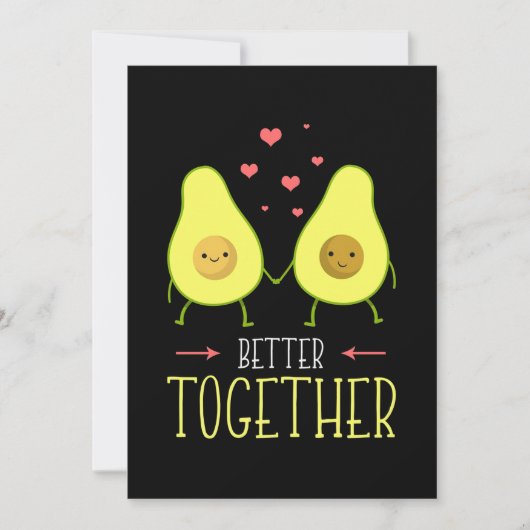 Avocado Better Together Save The Date (Voorkant)