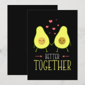 Avocado Better Together Save The Date (Voorkant / Achterkant)