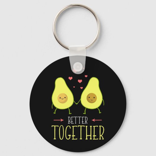 Avocado Better Together Sleutelhanger (Voorkant)