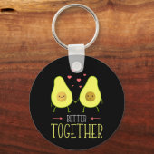 Avocado Better Together Sleutelhanger (Voorkant)