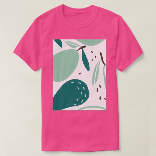 Avocado biedt handig ontwerp, klassieke TShirt (Design voorkant)