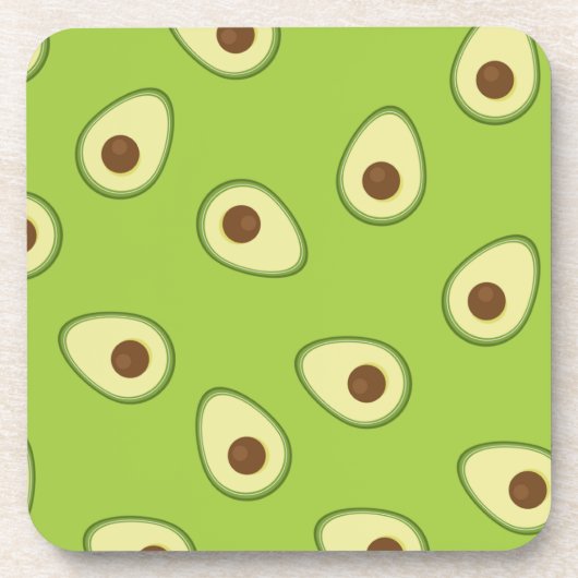 Avocado Bier Onderzetter (Voorkant)