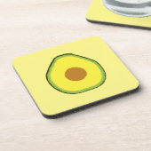 Avocado Bier Onderzetter (Linkerzijde)