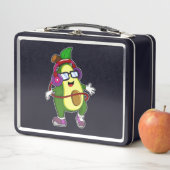 Avocado bij Muziek met Hoofdtelefoon (In situ)