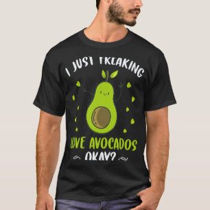 Avocado Biologische Groente Veganisme Vegetarisch T-shirt