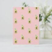 Avocado Birthday Pet Card (Staand voorkant)