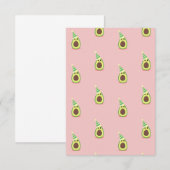 Avocado Birthday Pet Card (Voorkant / Achterkant)