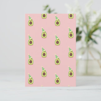 Avocado Birthday Pet Card