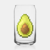 Avocado Blikvorm Glas (Voorkant)