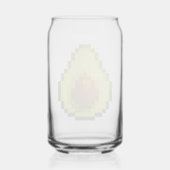 Avocado Blikvorm Glas (Achterkant)