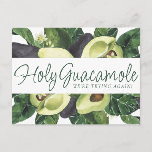 Avocado Blossom   Punny Rustic slaat onze nieuwe d Briefkaart