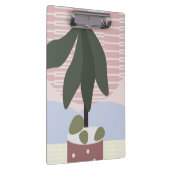 Avocado Boom Rode Geometrisch    Klembord (Rechts)