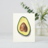  Avocado Botanische Illustratie Briefkaart (Staand voorkant)
