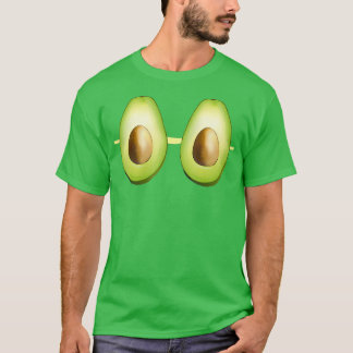 Avocado Bra Funny Fake Brassiere Beach Costume Pun T-shirt