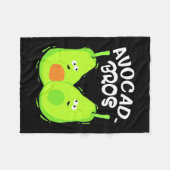 Avocado Brother Fleece Deken (Voorkant (Horizontaal))