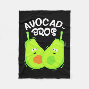Avocado Brother Fleece Deken