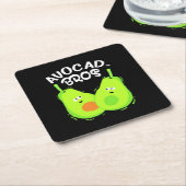 Avocado Brother Kartonnen Onderzetters (Schuin)