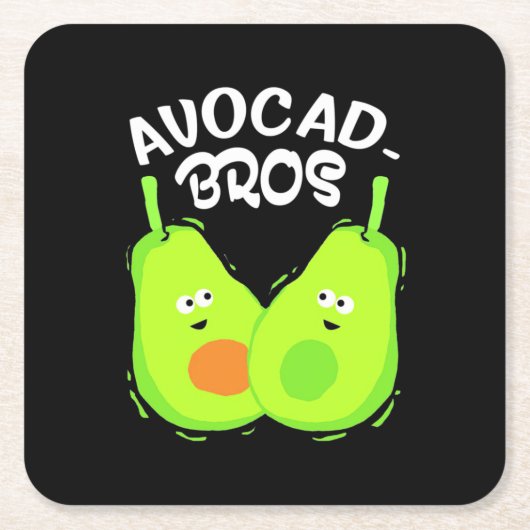 Avocado Brother Kartonnen Onderzetters (Voorkant)