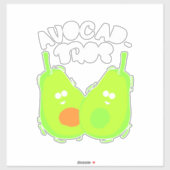 Avocado Brother Sticker (Vel)