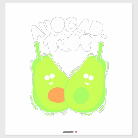 Avocado Brother Sticker (Vel)