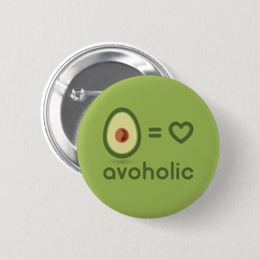 Avocado Button (Voorkant /achterkant)