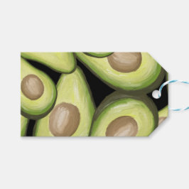 "Avocado" Cadeaublaadje Cadeaulabel