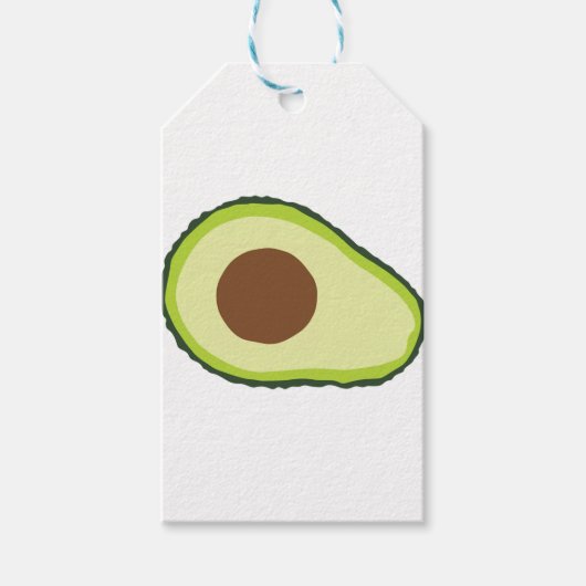 Avocado Cadeaulabel (Voorkant)