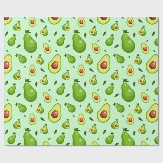 Avocado Cadeaupapier (Vlak)