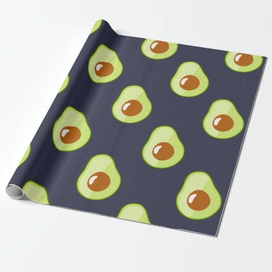 Avocado Cadeaupapier (Uitgerold)