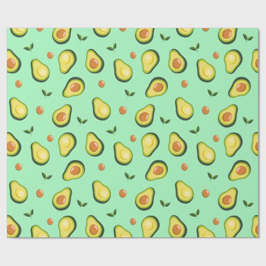 Avocado Cadeaupapier (Vlak)