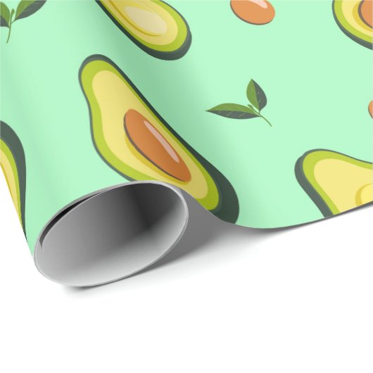 Avocado Cadeaupapier (Rol Hoek)