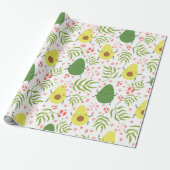 Avocado Cadeaupapier (Uitgerold)
