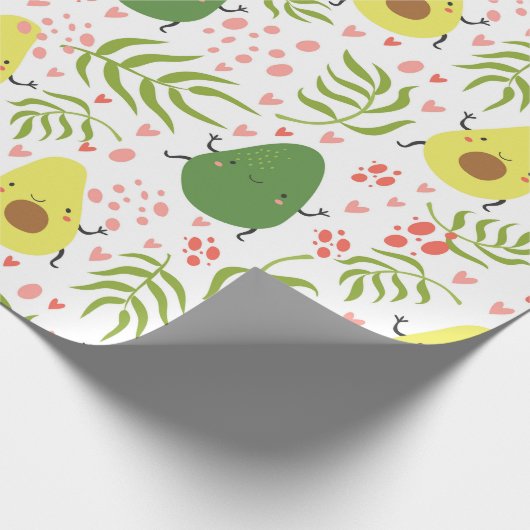 Avocado Cadeaupapier (Hoek)