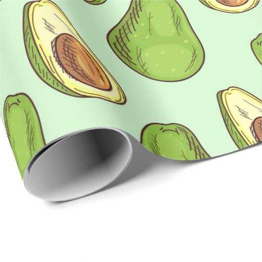 Avocado Cadeaupapier (Rol Hoek)
