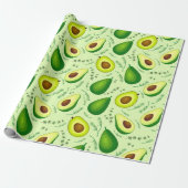 Avocado Cadeaupapier (Uitgerold)