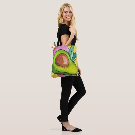Avocado Canvas tas (Op model)