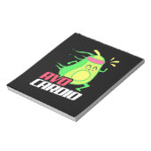 Avocado Cardio Exercise Notitieblok (Linkerzijde)