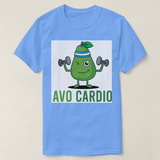 avocado cardio t-shirt (Design voorkant)