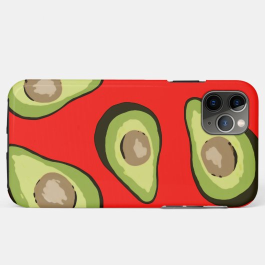 Avocado Case-Mate iPhone Case (Achterkant (horizontaal))