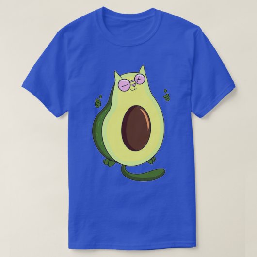 avocado cat 12 t-shirt (Design voorkant)