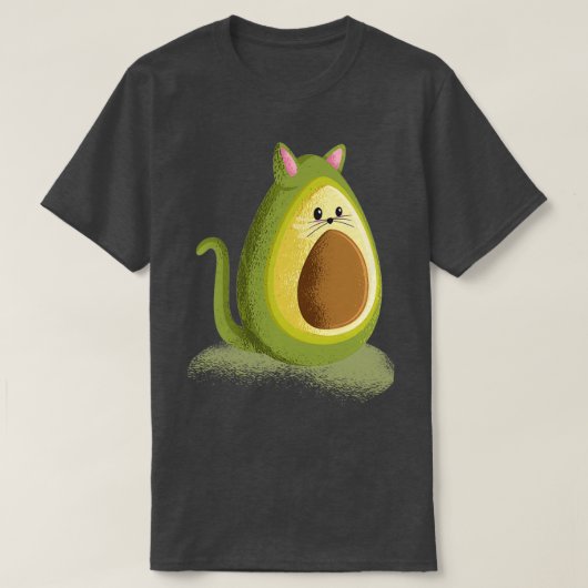 Avocado cat 4 t-shirt (Design voorkant)