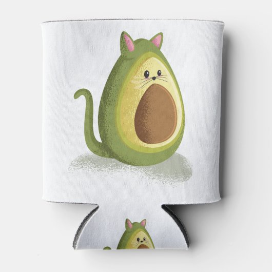 Avocado Cat Blikjeskoeler (Voorkant)