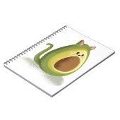 Avocado Cat Notitieboek (Linkerzijde)