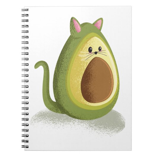 Avocado Cat Notitieboek (Voorkant)