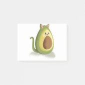 Avocado Cat Post-it® Notes (Voorkant)