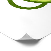 Avocado cat poster (Hoek)