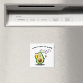 Avocado Challenge Magnet (Insitu (Vaatwasser))